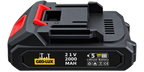 Foarfecă Galbenă Electrică de Grădină GEO-LUX 21V – 2 Acumulatori 2000 mAh, Display Digital, Set Complet în Valiză