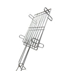 Grătar Dublu pentru Carne – 20 × 15 cm, cu Mâner