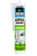 Etanșant Acrilic Universal Bison – Alb, pentru Interior și Exterior