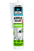 Etanșant Acrilic Universal Bison – Alb, pentru Interior și Exterior