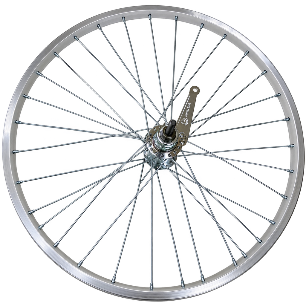 Roată Spate Bicicletă Cu Butuc 28 x 1.5–1.75, Aluminiu, 36 Spițe