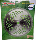 Disc de taiat iarba drept, 255mm, pentru motocoasa
