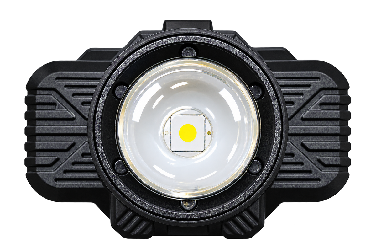 Lanternă Frontală LED KX-003 cu Senzor de Mișcare, Lumină Aproape/Distanță – Cod 5425
