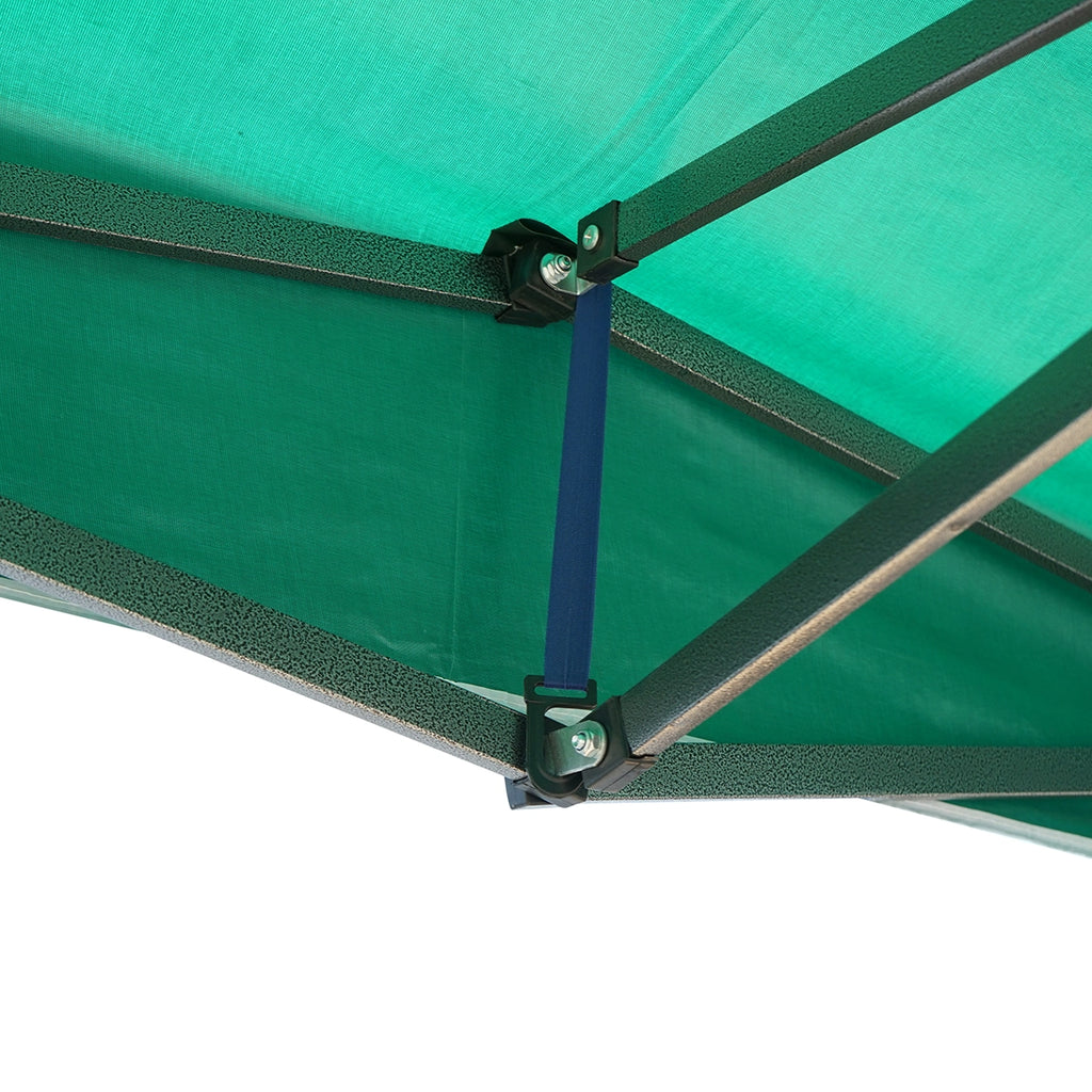 Pavilion Pliabil 3 × 3 m Verde – Cort pentru Grădină, Evenimente și Târguri