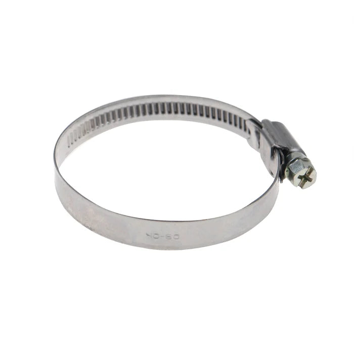 Set 50 Coliere Metalice pentru Furtun 40–60 mm, Reglabile, cu Șurub de Strângere, Oțel Zincat