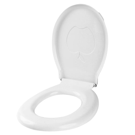 Capac WC din PVC, Alb – Colac de Toaletă Universal, Rezistent și Ușor de Montat