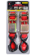 Set 2 Chingi de Ancorare cu Clichet și Cârlige – 2,5 cm × 4,6 m