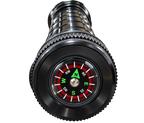 Lanternă LED cu Zoom, Busolă Integrată și Curea de Umăr – Cod 3*R20