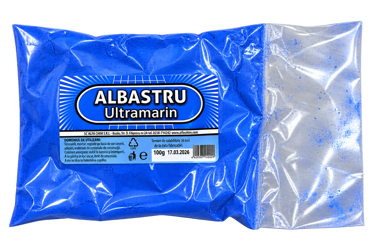 Albastru Ultramarin – Pigment Colorant, 100 g