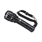Lanternă LED cu Zoom, Busolă Integrată și Curea de Umăr – Cod 3*R20