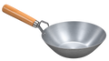 Cancioc din Aluminiu cu Mâner din Lemn