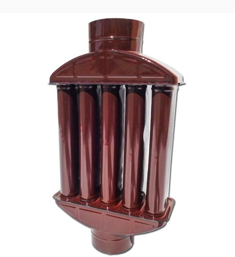 Recuperator de Căldură Emailat Maro, Ø120 mm × 650 mm