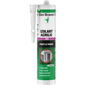 Izolant Acrilic Den Braven Alb 280 ml – Etanșant pentru Pereți și Tavane, Vopsibil