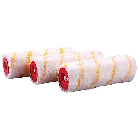 Set 10 Rezerve Trafalet Microfibră 10 cm, pentru Vopsele Lavabile, Latex și Acrilice