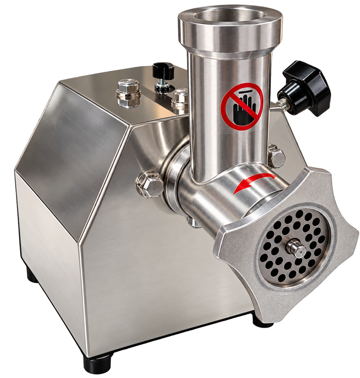 Mașină Electrică de Tocat Carne MK-8 – 1500 W, 60 kg/h, Inox, 220 V