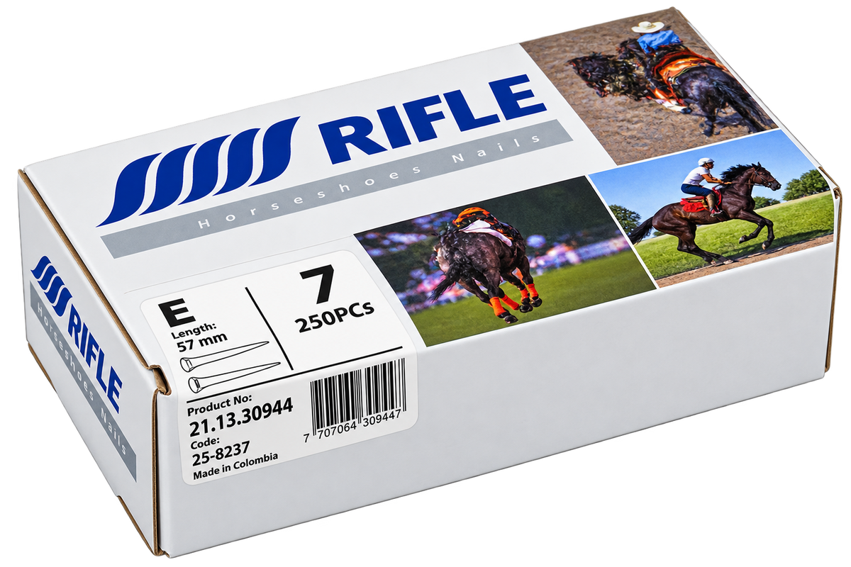 Cuie pentru Potcovit Cai RIFLE E7 – 57 mm, Cutie 250 Bucăți