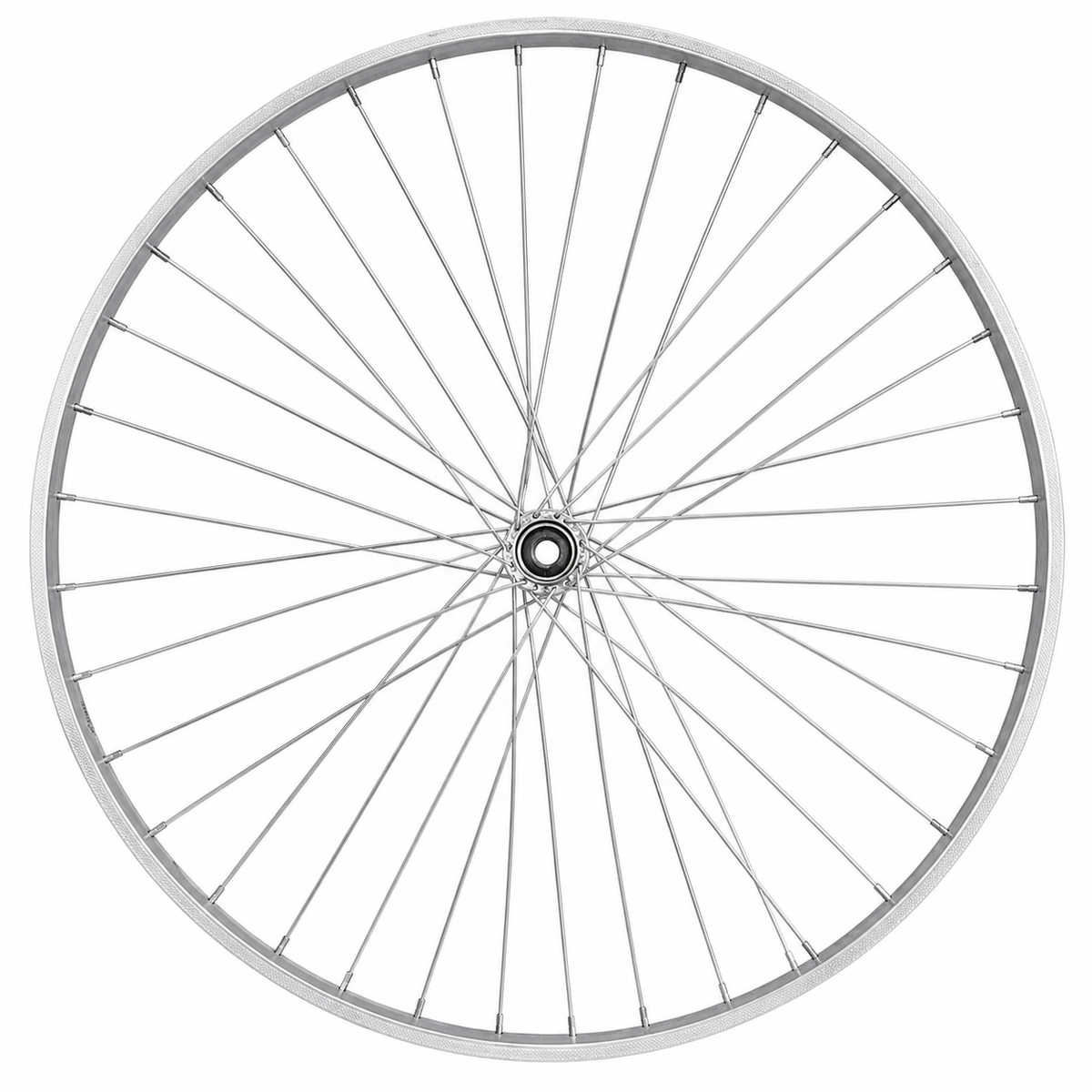 Roată Spate Bicicletă 28" x 1.75 cu Spițe Duble, Fără Butuc