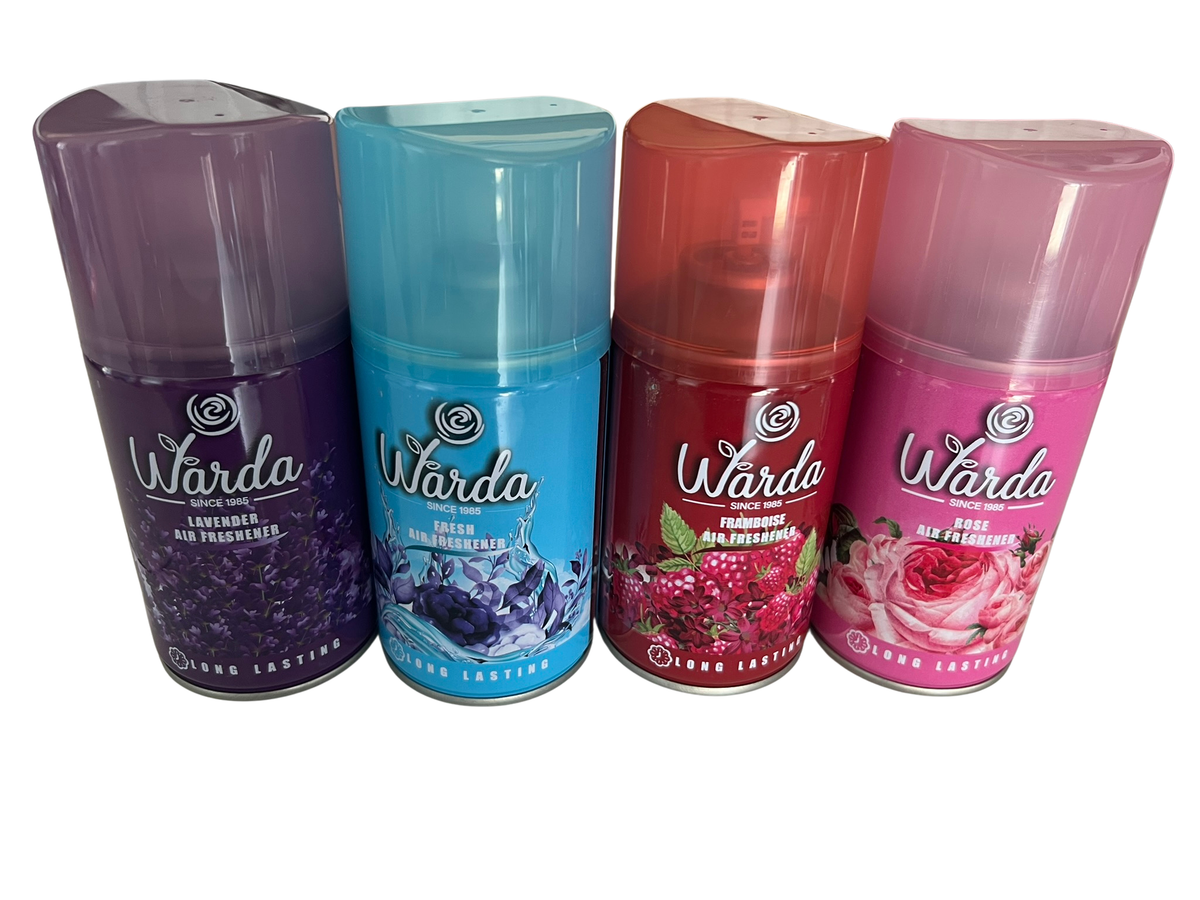 Set 12 Spray-uri Odorizante pentru Cameră, 205 ml, Parfum de Lungă Durată, Diverse Arome