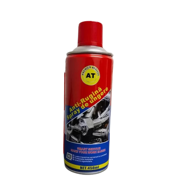 Spray Antirugină 450 ml – Lubrifiant Multifuncțional pentru Protecție și Deblocare