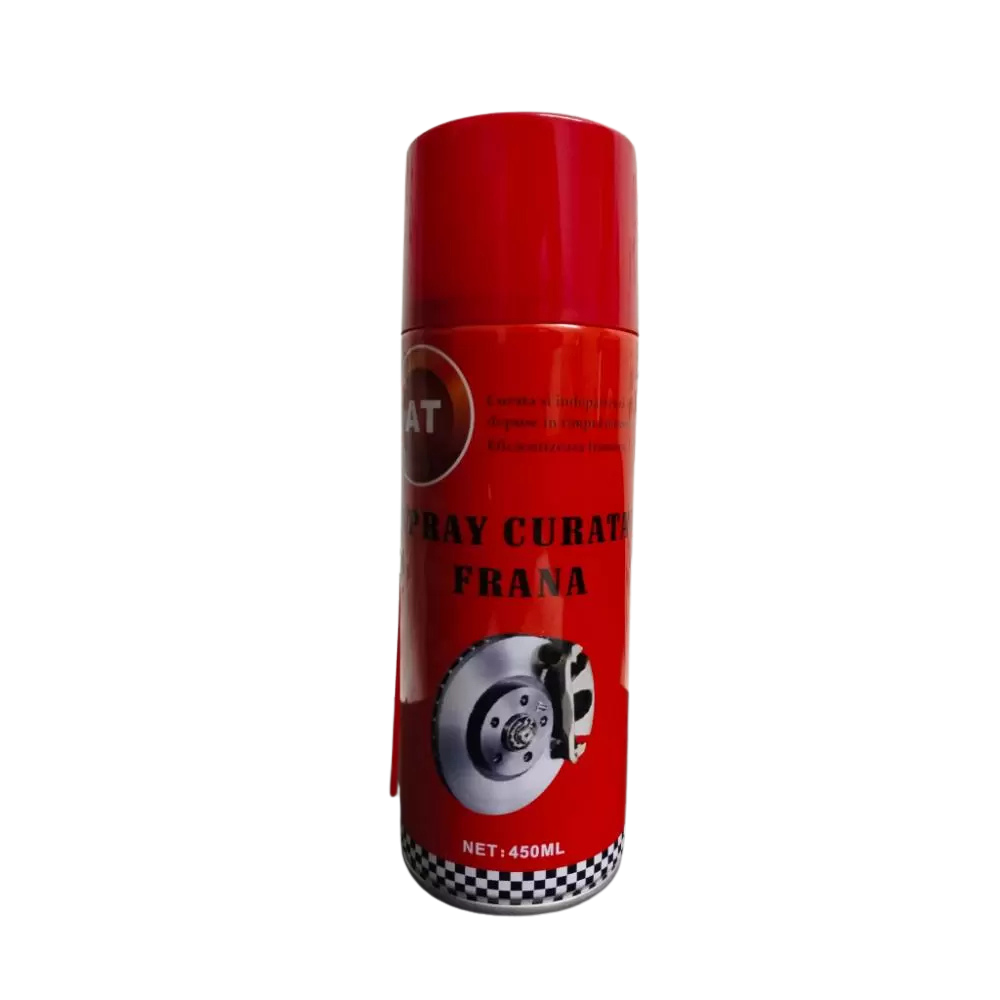 Spray Curățare Frâne 450 ml – Degresant Profesional pentru Sisteme de Frânare