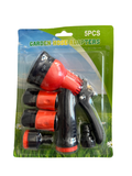 Set Pistol pentru Udare cu 5 Piese – Accesorii Complete pentru Furtun de Grădină