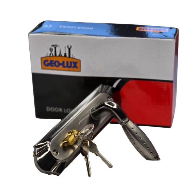 Set Broască Îngropată GEO-LUX cu Clanțe și Butuc 60 mm –MICĂ