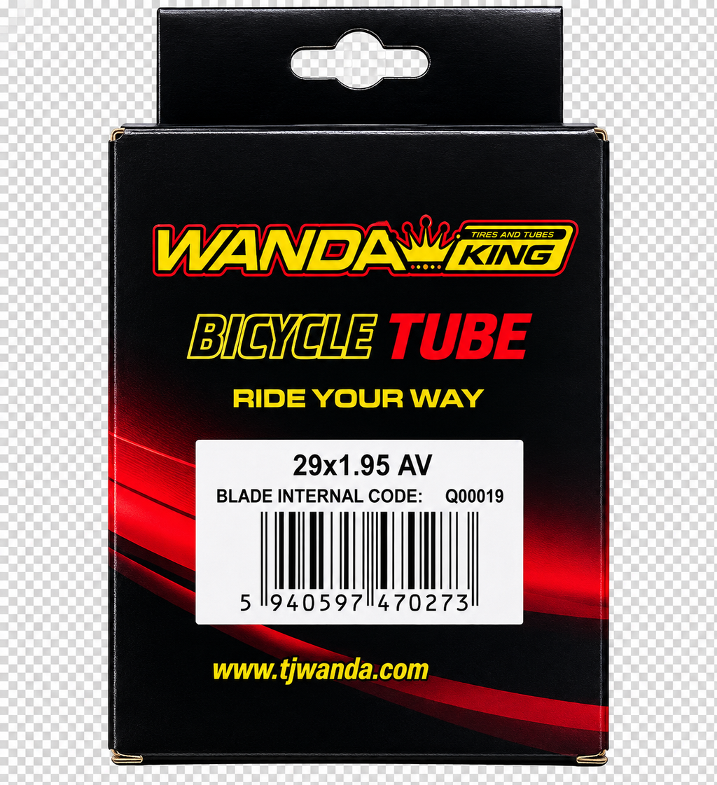Cameră Bicicletă WANDA 29 x 1.95 cu Valvă Auto (AV)
