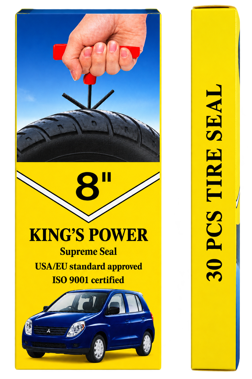 Șnur pentru Reparat Pană Tubeless 8" – Set 30 Bucăți