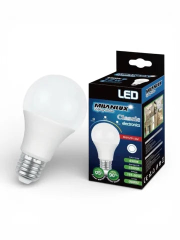 Bec LED Milanlux 9W E27 – Soluție Economică pentru Iluminatul Zilnic