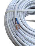 Conductor Electric 2×2.5 mm² – Rolă 100 m, Cablu din Cupru pentru Instalații Electrice