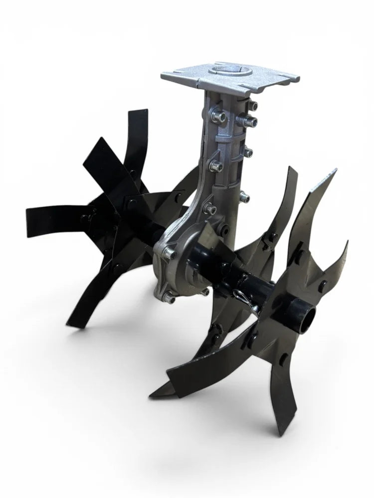 Cultivator motocoasă, 26 mm, 9 dinți - caneluri, accesoriu afânare sol