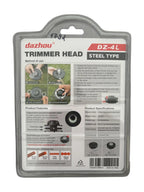 Cap tambur / mosor motocoasa premium, sistem anti-incalcire fir, Ø15cm, buton aluminiu, filet M10 * 1.25mm, 550gr