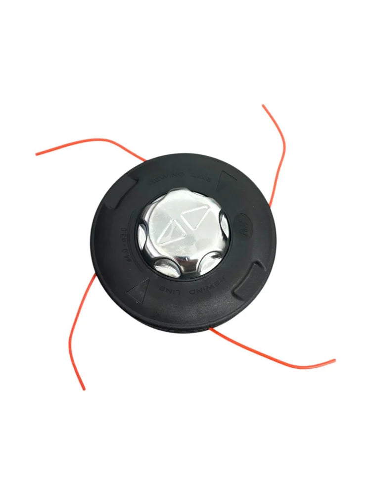 Cap tambur / mosor motocoasa premium, sistem anti-incalcire fir, Ø15cm, buton aluminiu, filet M10 * 1.25mm, 550gr