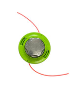 Cap trimmer Ø 11cm pentru motocoasa cu buton aluminiu, verde