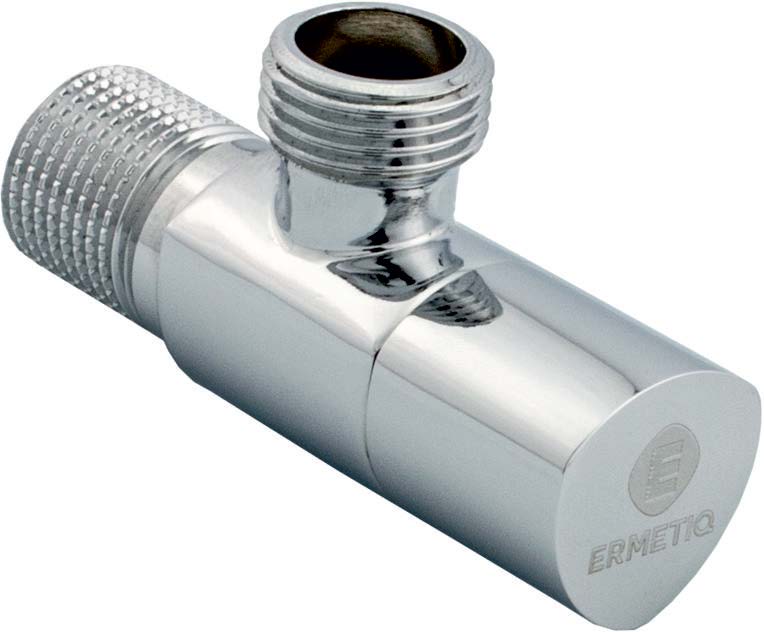 Robinet Colțar 1/2" x 3/4" Cromat – Robinet de Închidere pentru Mașină de Spălat și Instalații Sanitare