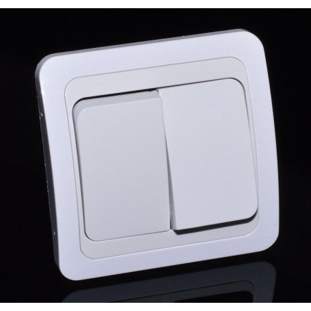 Set 10 Comutatoare ST GELUX – Încastrate, 10A, 250V pentru Instalații Electrice Interioare
