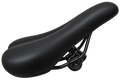 Șa Bicicletă Neagră Confort – Cod 3940, Sistem de Prindere Inclus