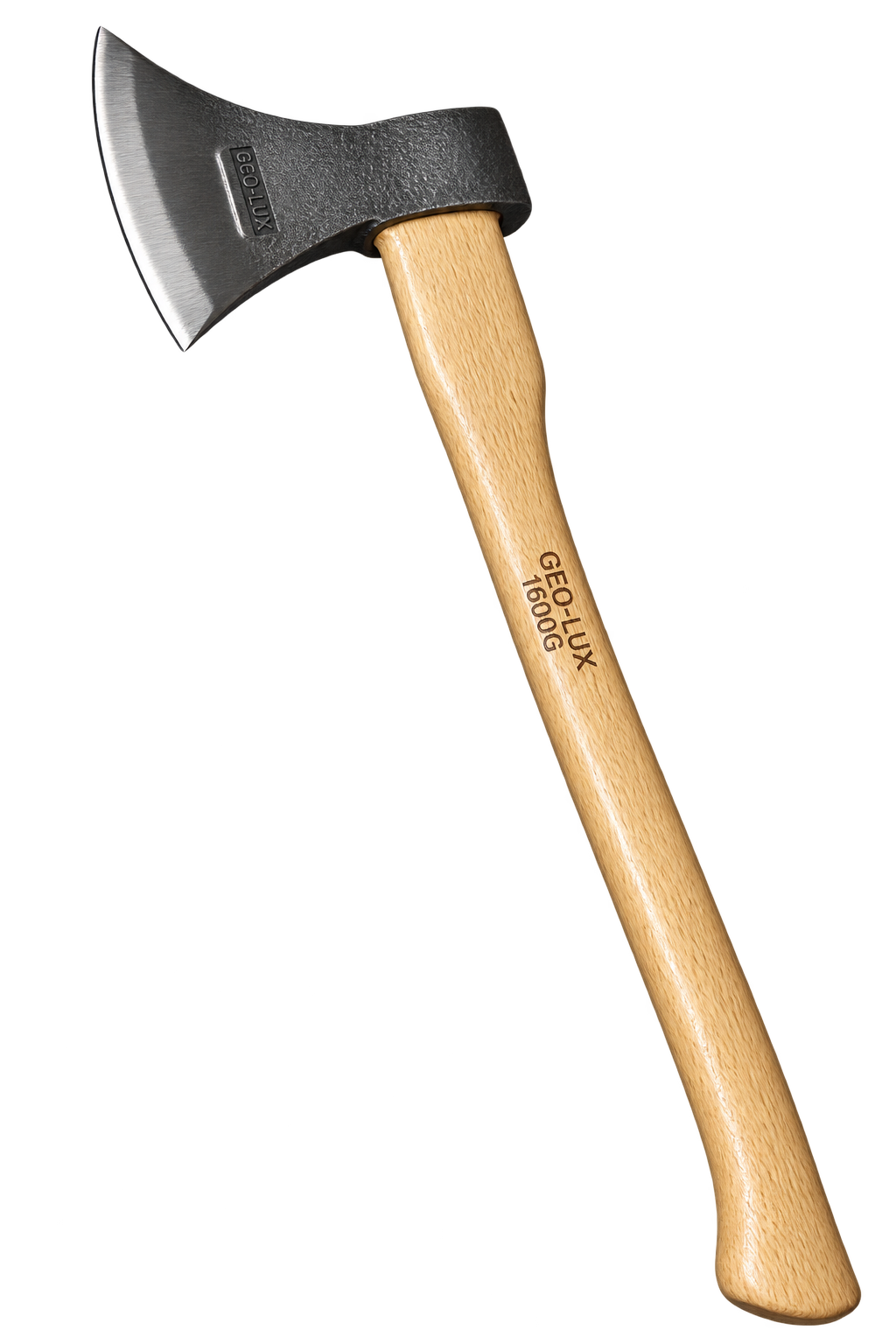 Topor GEO-LUX 1,6 kg cu Coada din Lemn 70 cm – Lamă 20 cm