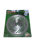 Disc 255mm, ondulat, concav cu 40 dinti vidia, pentru motocoasa, 1.2mm grosime