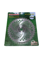 Disc 255mm, ondulat, concav cu 40 dinti vidia, pentru motocoasa, 1.2mm grosime