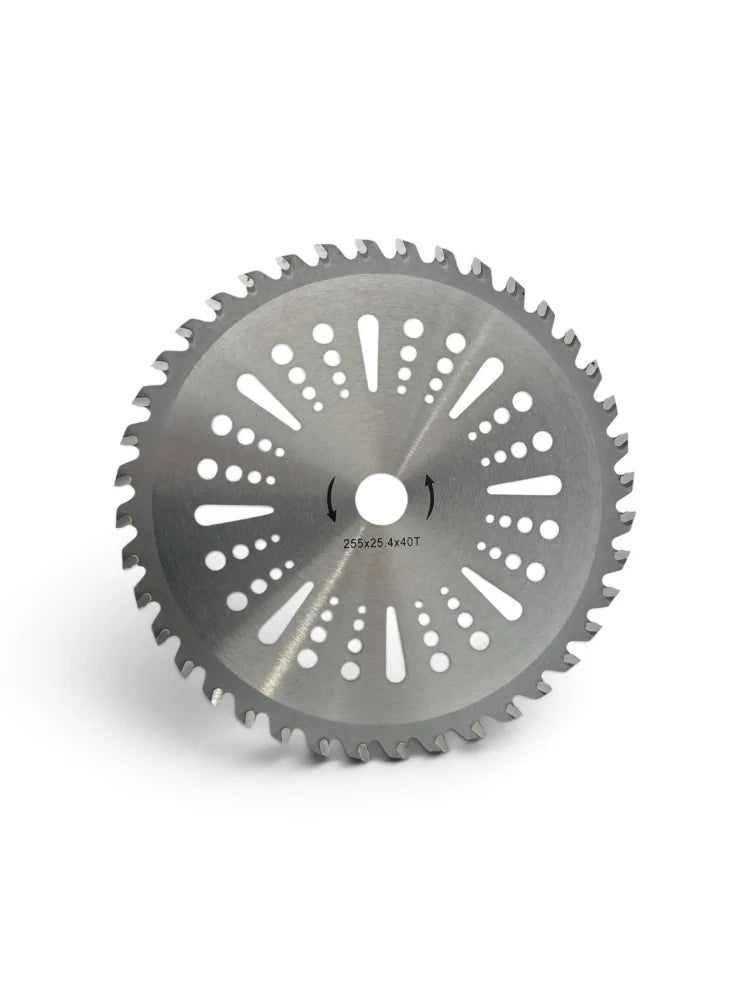 Disc Motocoasă Heavy Duty cu Plăcuțe Vidia 255 × 25.4 mm, 40T