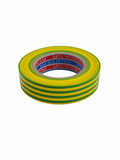 Bandă Izolatoare Verde-Galbenă 20 m – PVC pentru Împământare și Instalații Electrice