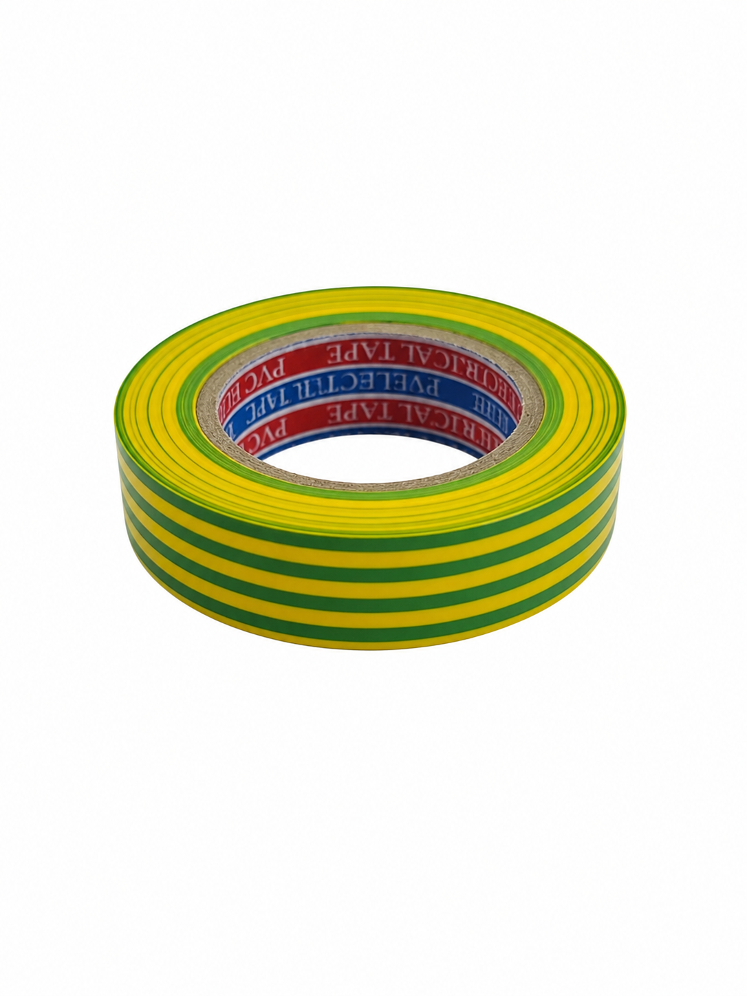 Bandă Izolatoare Verde-Galbenă 20 m – PVC pentru Împământare și Instalații Electrice
