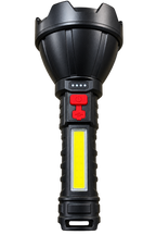 Lanternă LED Reîncărcabilă ZJ-05 cu USB și Lumină Laterală COB