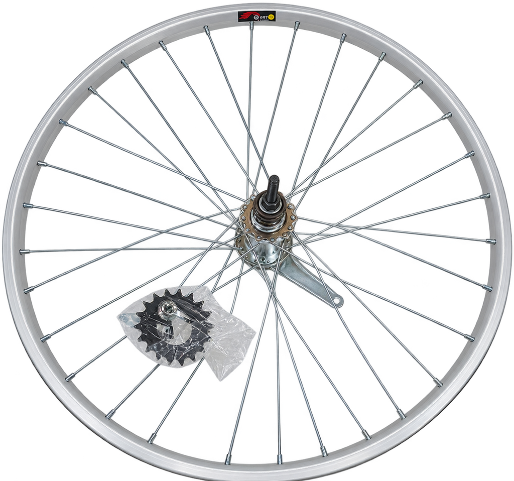 Roată Spate Bicicletă Cu Butuc 28 x 1.5–1.75, Aluminiu, 36 Spițe