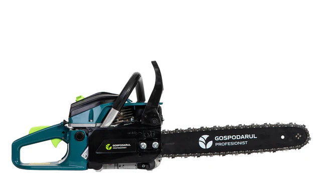 Drujbă pe Benzină Gospodarul Profesionist GP-0001 – Motor 52cc, Lamă 40 cm, 3 CP