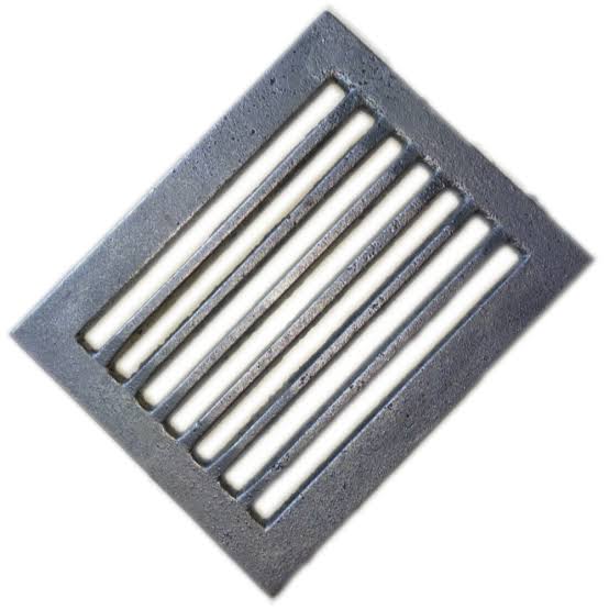 Grătar Mic din Fontă pentru Sobă 17 × 19 cm – Grilaj Cenușar