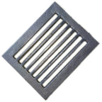 Grătar Mic din Fontă pentru Sobă 17 × 19 cm – Grilaj Cenușar