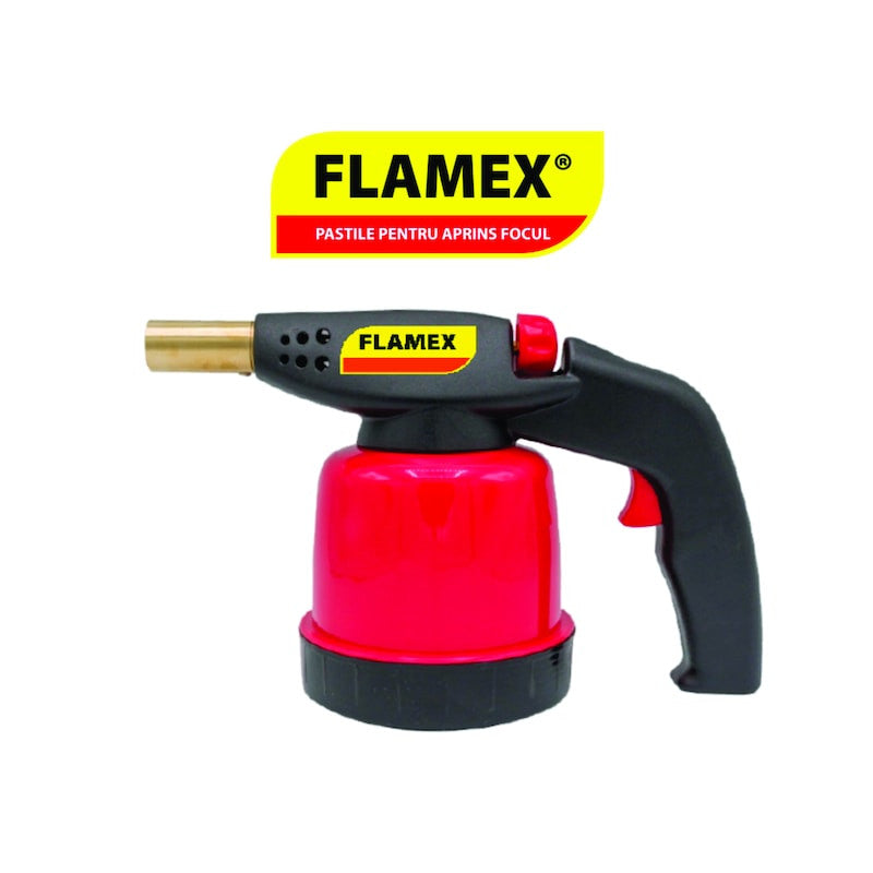 LAMPĂ INSTALATOR FLAMEX CU GAZ 1300°C CU APRINDERE PIEZO