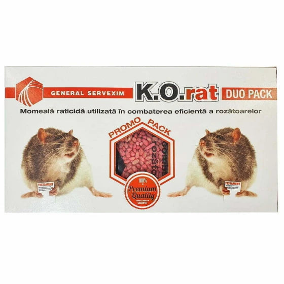 Master Rat Grâu – Momeală Raticidă pe Bază de Boabe de Grâu pentru Combaterea Rozătoarelor